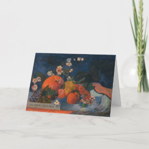 Cartão Mona-Mona   Paul Gauguin