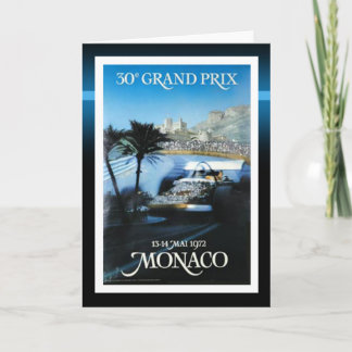 Cartão Monaco Prix grande