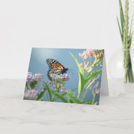Cartão Monarch Butterfly - Inspirational Greeting Card