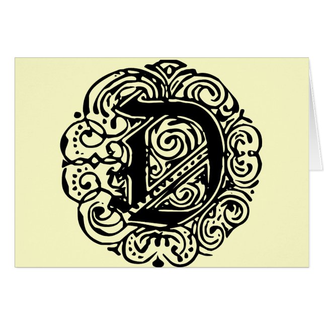 Cartão Monarchia Black "D" (Frente Horizontal)