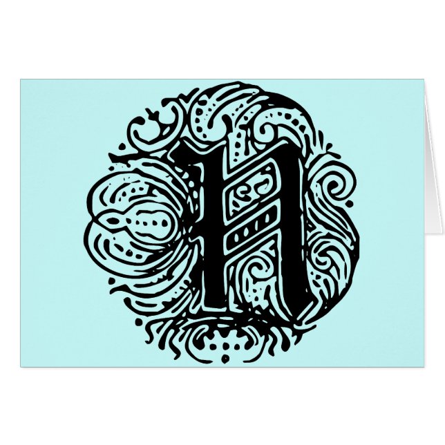 Cartão Monarquia "N" (Frente Horizontal)