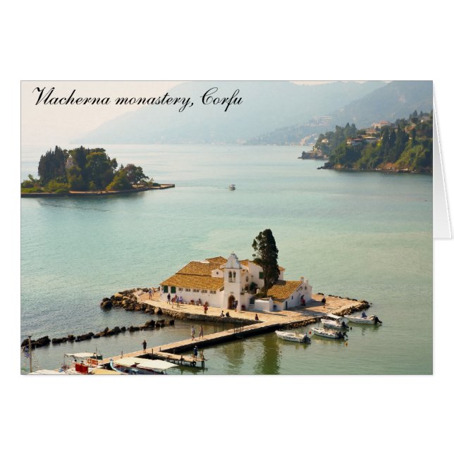 Cartão Monastério de Vlacherna (Frente Horizontal)
