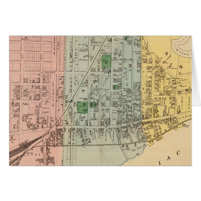 Cartão Moncton NB (Frente Horizontal)