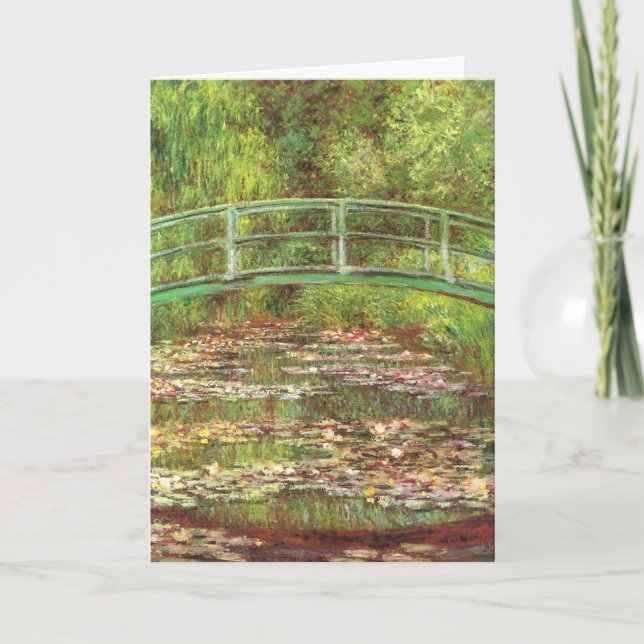 Cartão Monet Birthday Card (Frente)