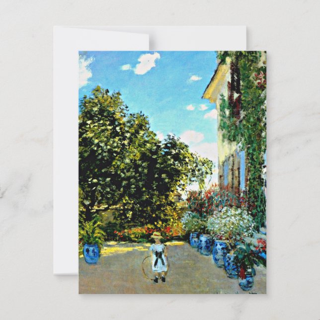 Cartão Monet - Casa de Artista na Argentina (Frente)