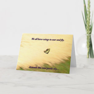 Cartão Monet Swallowtail