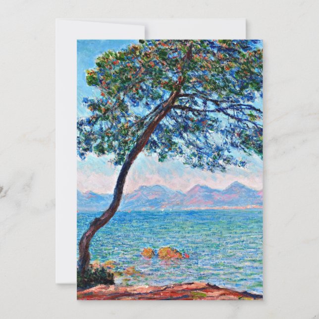 Cartão Monet - The Esterel Mountain, 1888 (Frente)