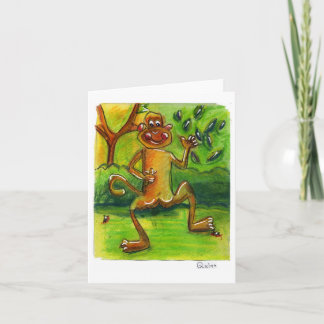 Cartão Monkey Card