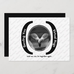 Cartão MONO Personalizado VIRTUAL HUGS Foto Ausent