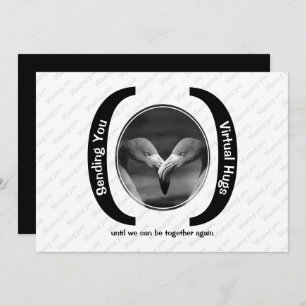 Cartão MONO Personalizado VIRTUAL HUGS Foto Ausent