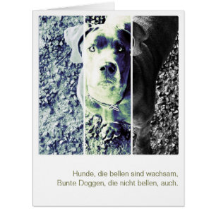 Cartão Monster Doggen Karte