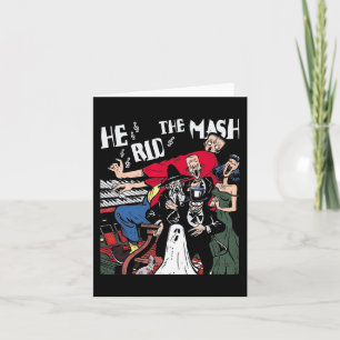 Cartão Monster Mash Halloween Ghoul Ghost