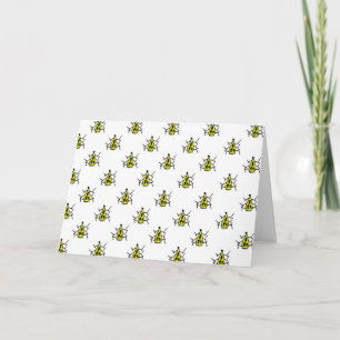 CARTÃO MONSTER SPIDER GREETING CARD
