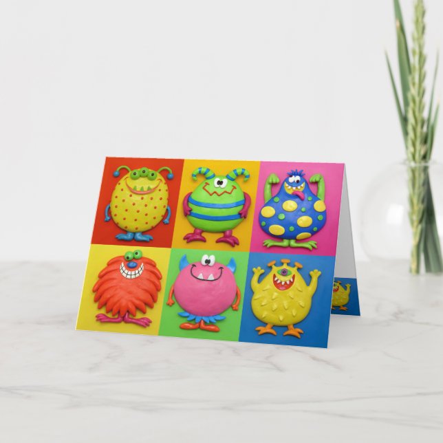 Cartão Monsters (Frente)