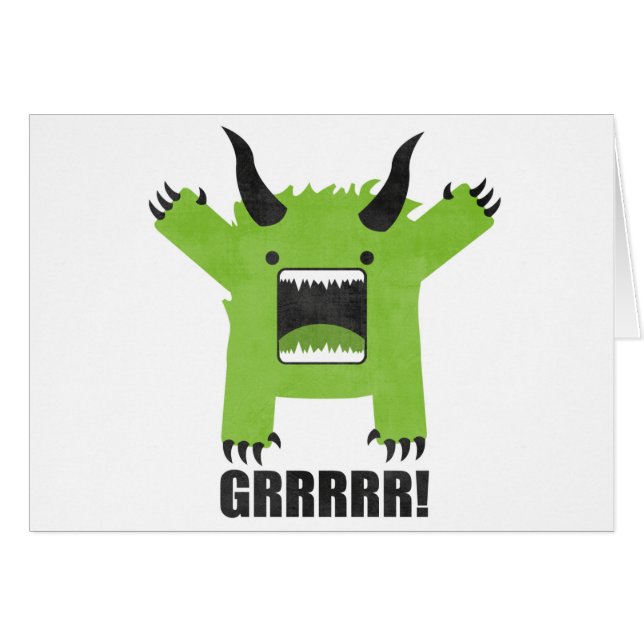 Cartão monstro (Frente Horizontal)