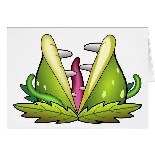 Cartão monstro da armadilha de venus (Frente Horizontal)