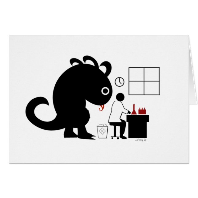 Cartão Monstro da Verdade (Frente Horizontal)