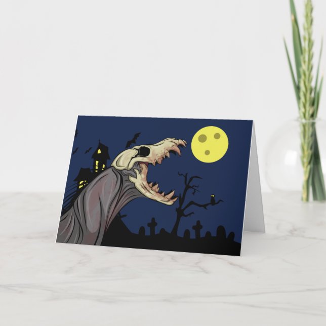 Cartão Monstro do crânio (Frente)