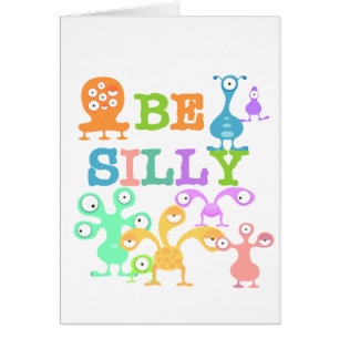 Cartão Monstro parvos