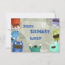 Monstros Feliz Aniversário