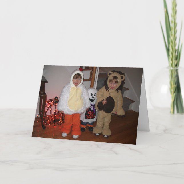 Cartão monstros pequenos (Frente)