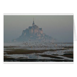 Cartão Mont Santo Michel