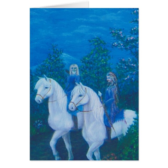 Cartão Montada durante todo as madeiras (Frente)