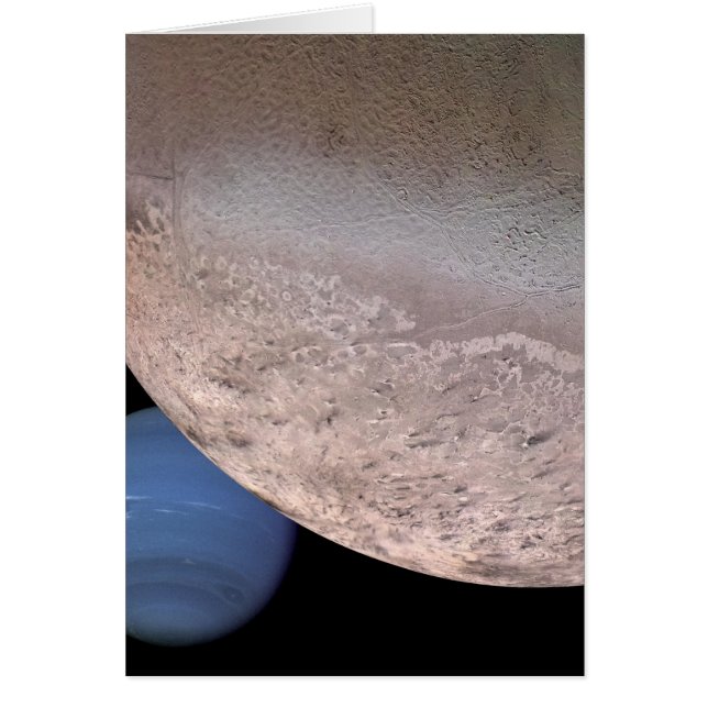 Cartão Montagem de Netuno e Tritão (Frente)