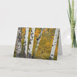 Cartão Montana Autumn Notecard