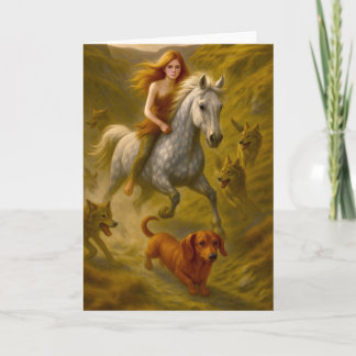 Cartão Montana Coulees Nellie e Charlie