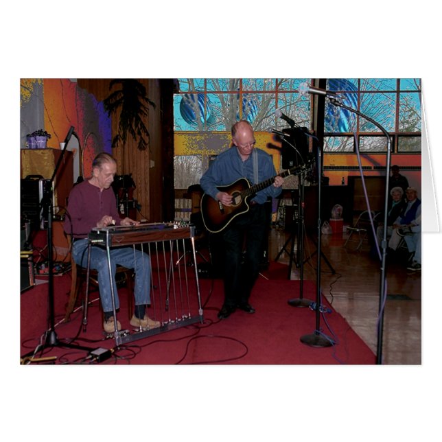 Cartão Montanha de Paul e de La de Tex (Frente Horizontal)