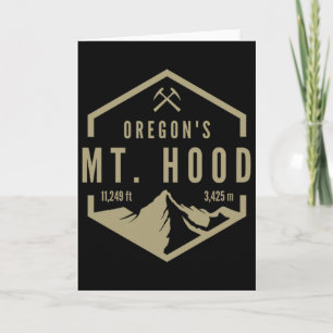 Cartão Montanha Oregon Mt. Hood