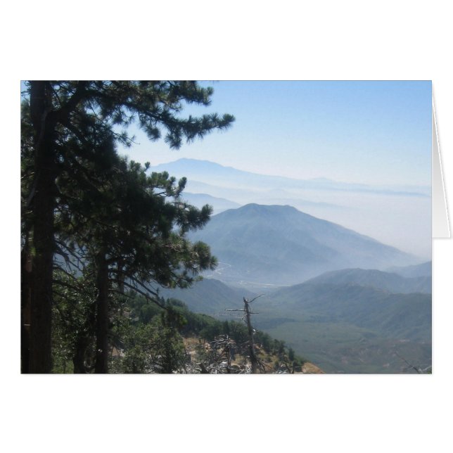 Cartão Montanha Vista (Frente Horizontal)