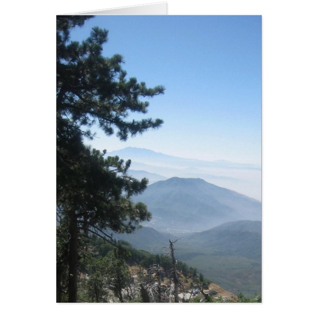 Cartão Montanha Vista (Frente)