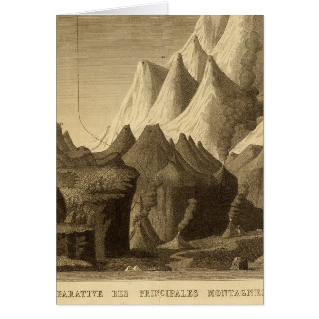 Cartão Montanhas (Frente)