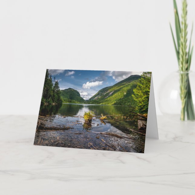 Cartão Montanhas | Adirondack High Peaks, Nova Iorque (Frente)