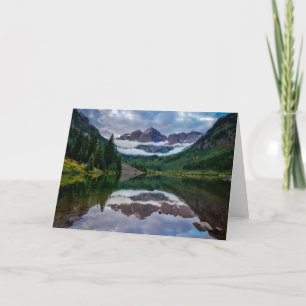 Cartão Montanhas   Aspen Colorado