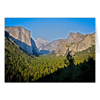 Cartão Montanhas de Yosemite
