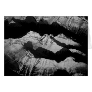 Cartão Montanhas rochosas