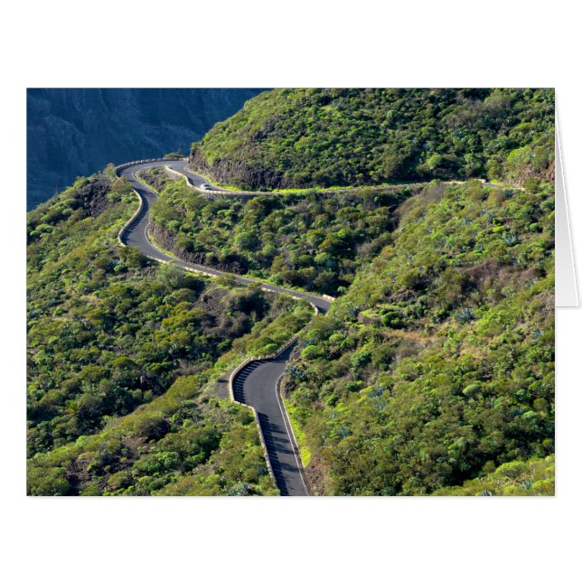 Cartão Montanhas Teno (Frente horizontal)