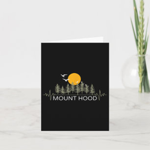 Cartão Montar Hood Heartbeat Nature Camper Hiking