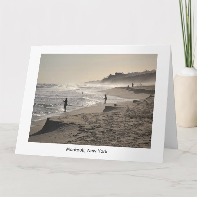 Cartão Montauk, New York  (Frente)