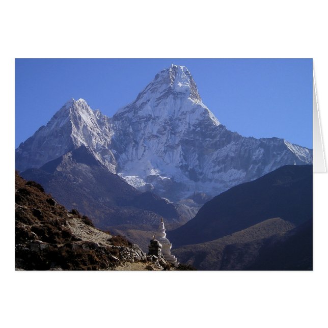 Cartão Monte Everest 4 (Frente Horizontal)