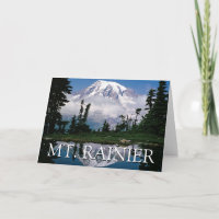 Monte Rainier | Feliz Aniversário