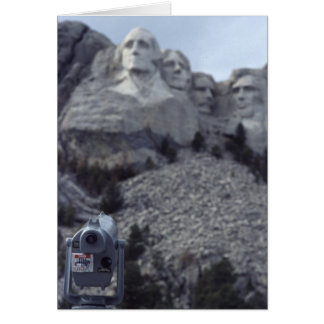 Cartão Monte Rushmore