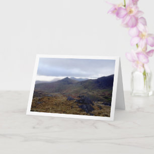 Cartão Monte Snowdon, Parque Nacional Snowdonia, Galês