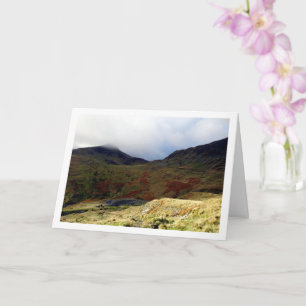 Cartão Monte Snowdon, Parque Nacional Snowdonia, Galês
