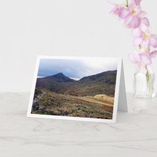 Cartão Monte Snowdon, Parque Nacional Snowdonia, País de