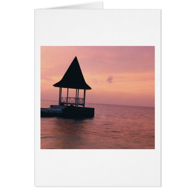 Cartão Montego Bay Jamaica (Frente)