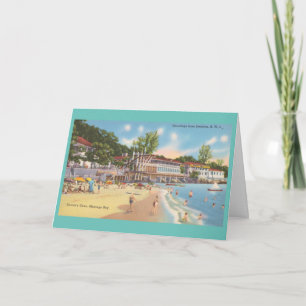 Cartão Montego Bay, Jamaica Vintage Foto - Caverna do Dou